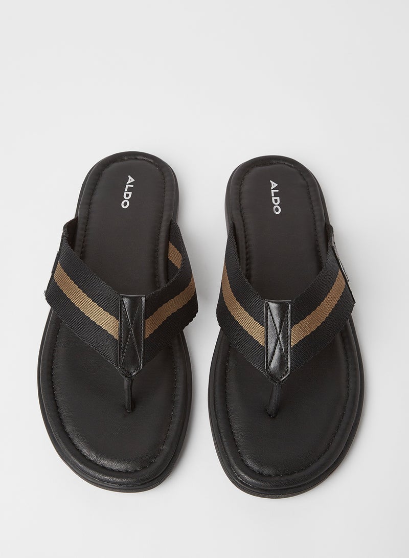 ALDO - Tidal Flip Flops Black - Image 1