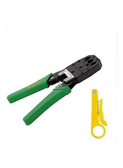 ماركة غير محددة أداة قص وثني وكشف الأسلاك للشبكات طراز RJ45 RJ11 RJ12 أخضر  - Image 1