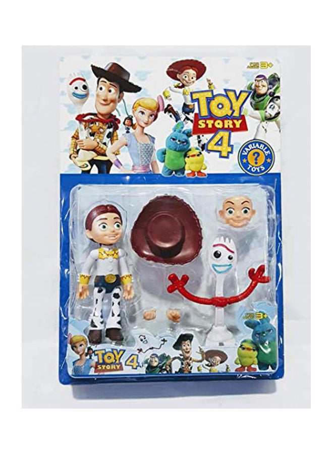 Forky & Jessie Toy Story 4 - 2 Pcs&2Tools