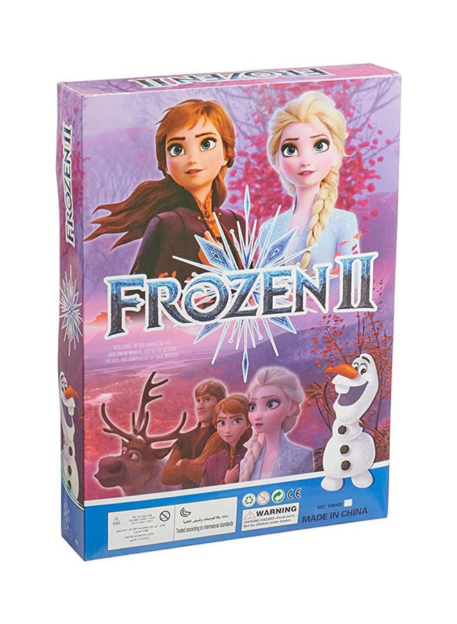 Frozen Doll For Girls, 2 Pieces - Multi Color - Image 2
