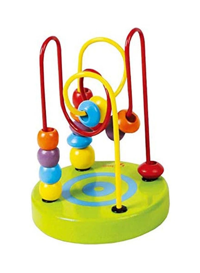 لعبة مكعبات بناء تعليمية من الخرز الأخضر