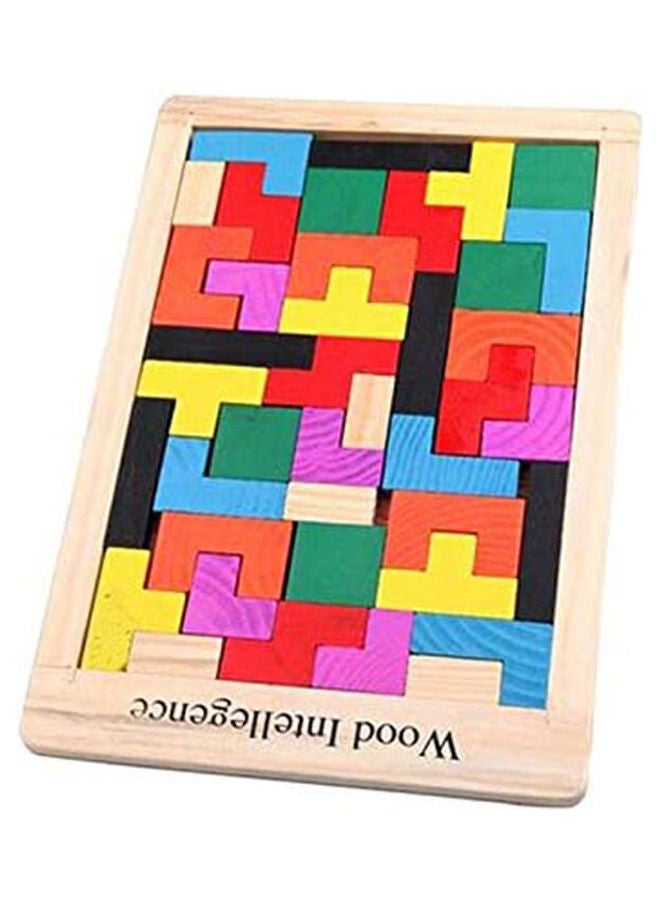 Generic - Children's Puzzle Blocks Early Wooden Toys - Image 1