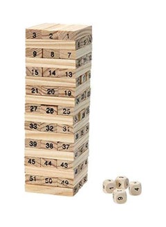 KB-852M987269 Pine Wooden Tower Wood Building Blocks Toy Domino 5+ Years - v1634727046/N51470215A_1