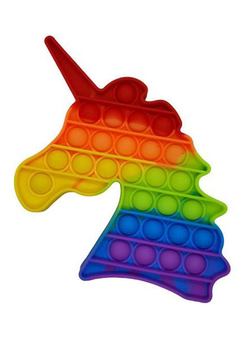 Pop It Fidget Toy Unicorn Rainbow