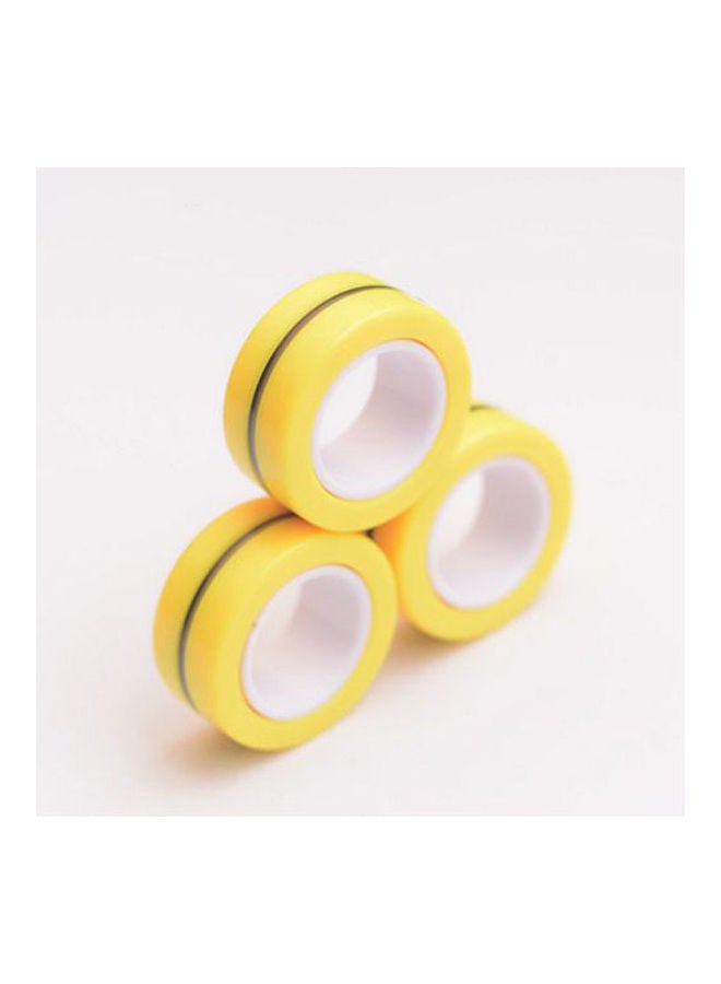 Magnetic Rings Spinner Fidget Toy Three Rings 