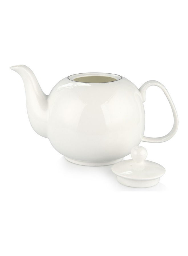Fissman Orfei Teapot White 1200ml  - Image 2