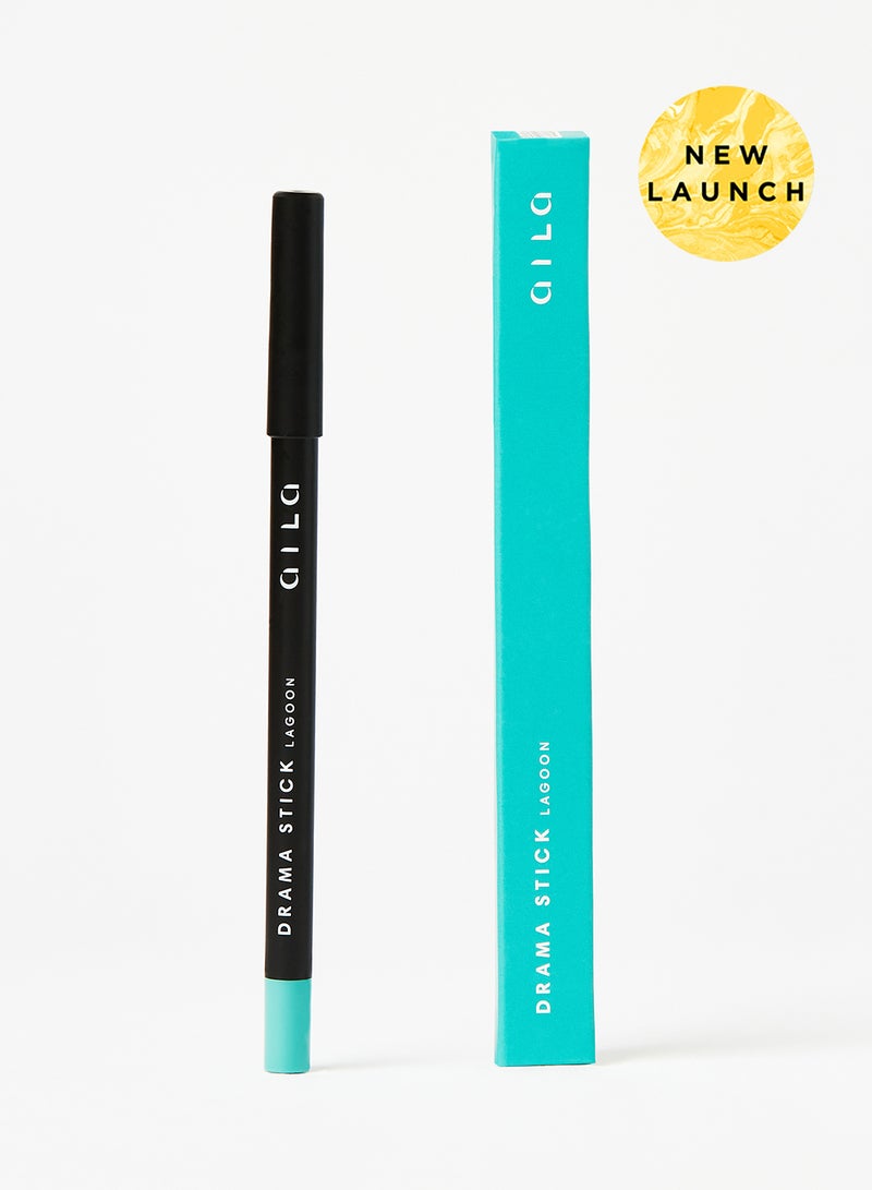 Aila Drama Stick Matte Colour Eyeliner Eye Pencil Lagoon  - Image 1