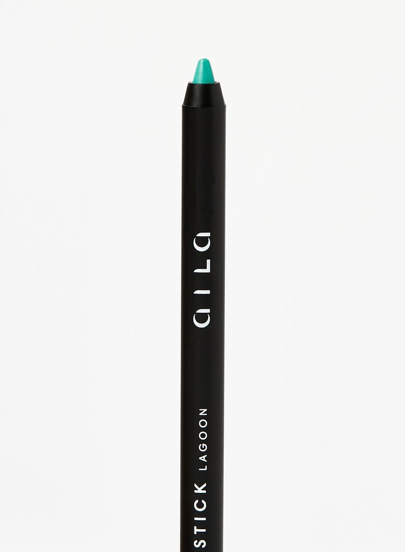 Aila Drama Stick Matte Colour Eyeliner Eye Pencil Lagoon  - Image 3