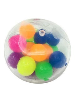 Fidget Toys Stress Relief Squishy Ballcolorful Beads Inside