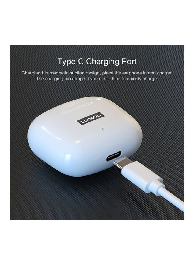Lenovo LP40 True Wireless Headset White - Image 4