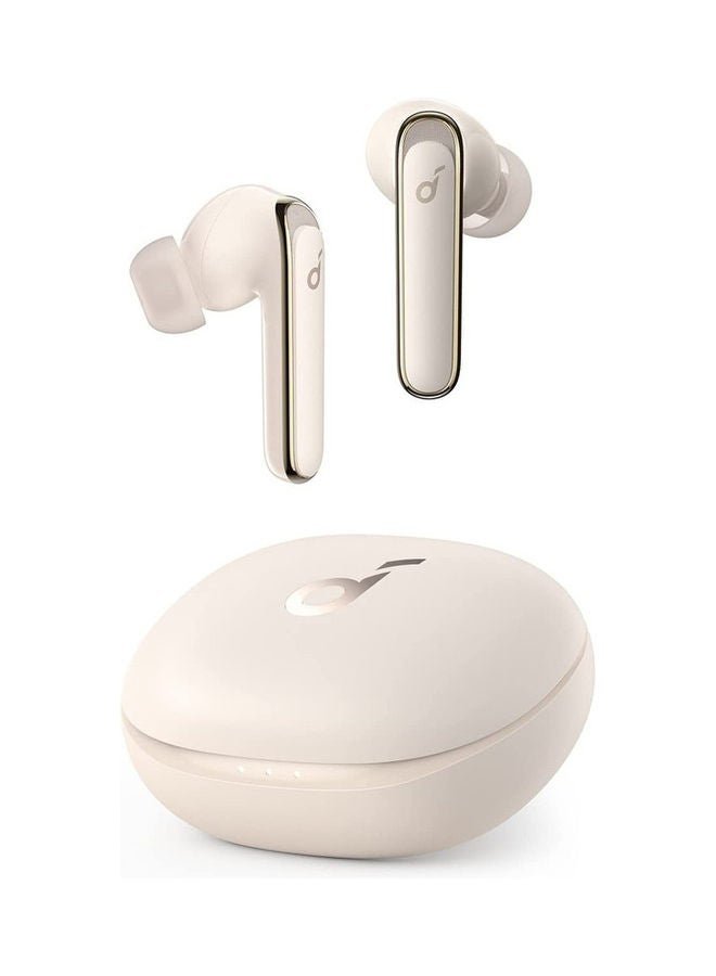 Soundcore - Life P3 Bluetooth Earphones, Noise Cancelling Wireless Earbuds Bluetooth, Thumping Bass, 6 Mics, Multi Mode, 50H Playtime, Wireless Charging, Soundcore App, Customized Sound Oat White - Image 1