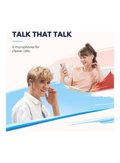 Soundcore Life P3 Bluetooth Earphones, Noise Cancelling Wireless Earbuds Bluetooth, Thumping Bass, 6 Mics, Multi Mode, 50H Playtime, Wireless Charging, Soundcore App, Customized Sound Oat White  - Image 5