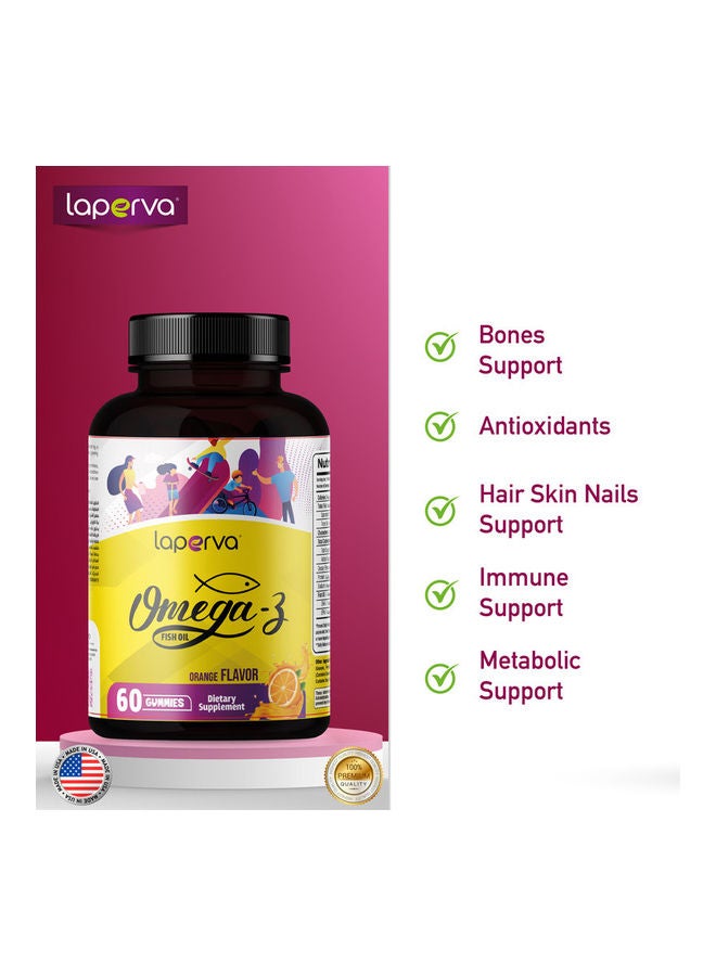 Laperva - Triple Omega3 Fish Oil 3000Mg -90 Softgels' - Image 1
