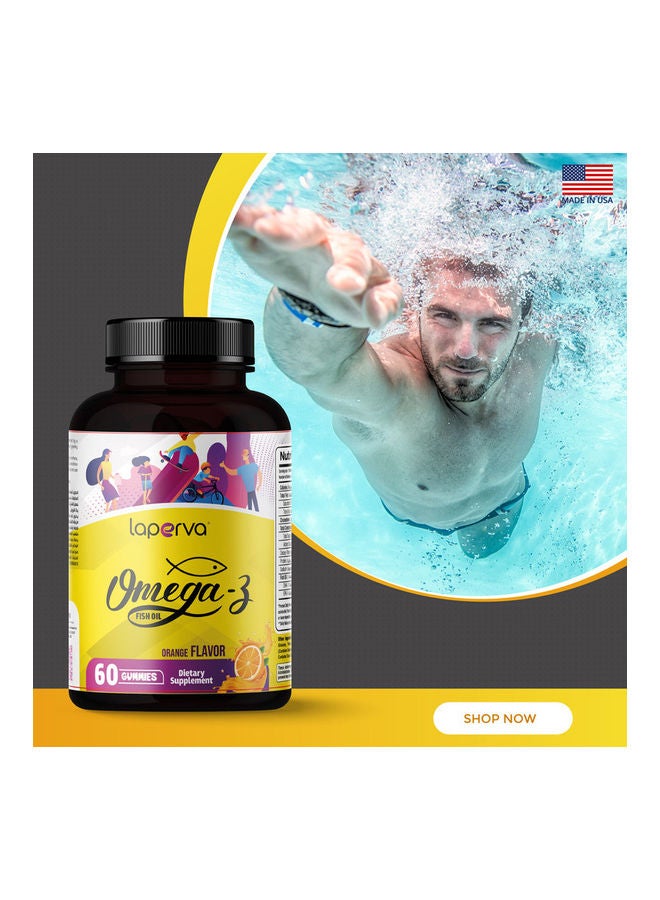 Laperva - Triple Omega3 Fish Oil 3000Mg -90 Softgels' - Image 1