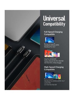 آنكر كابل باور لاين بلس III من USB C إلى USB C طراز A8863H11 أسود  - Image 4