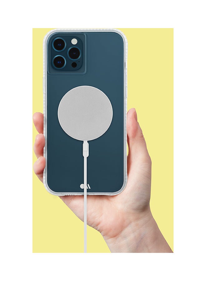 كايس مايت غطاء حماية لهاتف آيفون 12/12 برو شفاف - Image 3