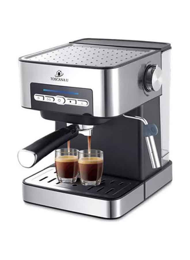 TOSCANA U Steam Espresso Maker 1.6 L 850.0 W sk-6862 Black/Silver - Image 1