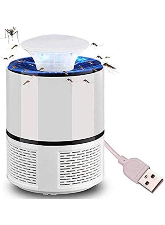 Generic Usb Photocatalyst Mosquito Killer Lamp Pest Control Electric Anti Trap Lamp Mosquito Trap Repeller Bug Insect Repellent White 