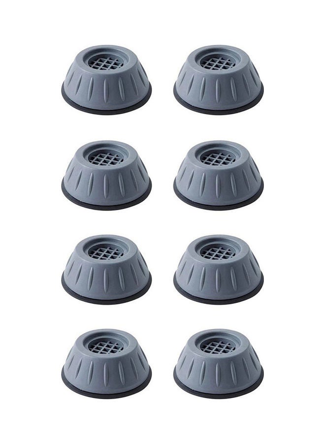 O Ozone 8-in-1 Anti-Vibration Noise Cancelling Feet Pads Grey/Black 40x100mm - Image 1