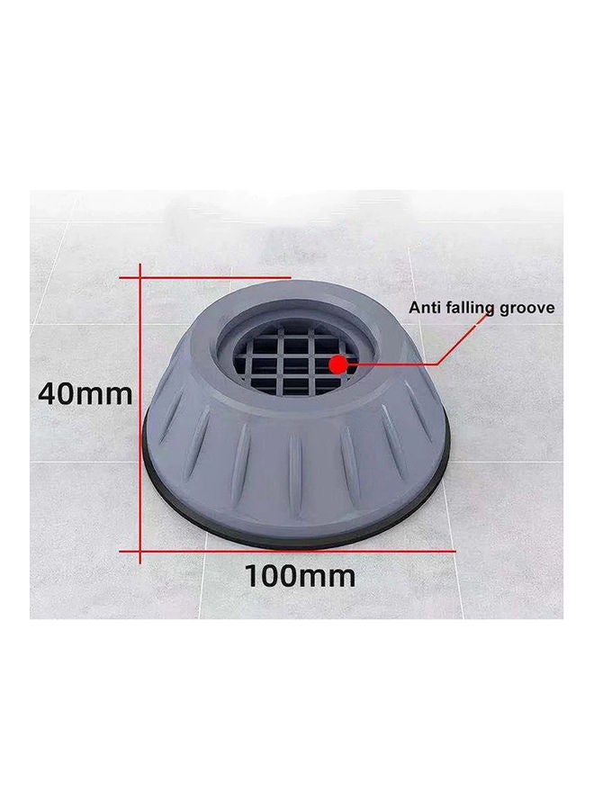O Ozone 8-in-1 Anti-Vibration Noise Cancelling Feet Pads Grey/Black 40x100mm - Image 3
