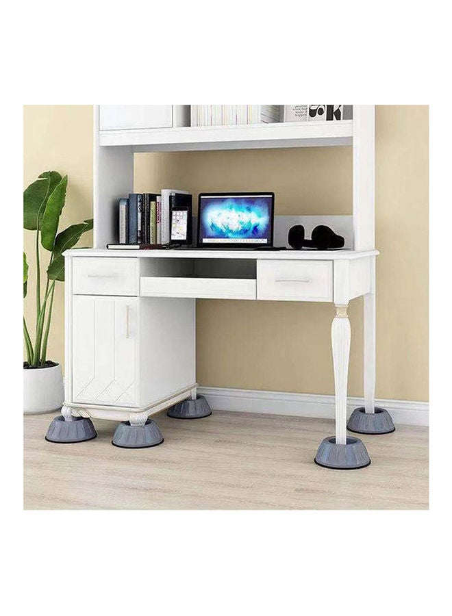 O Ozone 8-in-1 Anti-Vibration Noise Cancelling Feet Pads Grey/Black 40x100mm - Image 4