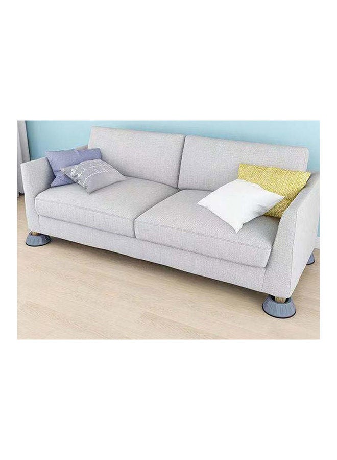 O Ozone 8-in-1 Anti-Vibration Noise Cancelling Feet Pads Grey/Black 40x100mm - Image 5