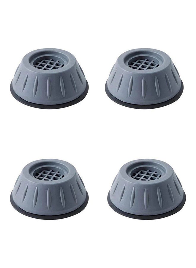 O Ozone 4-in-1 Anti-Vibration Noise Cancelling Feet Pads Grey/Black 40x100mm - Image 1