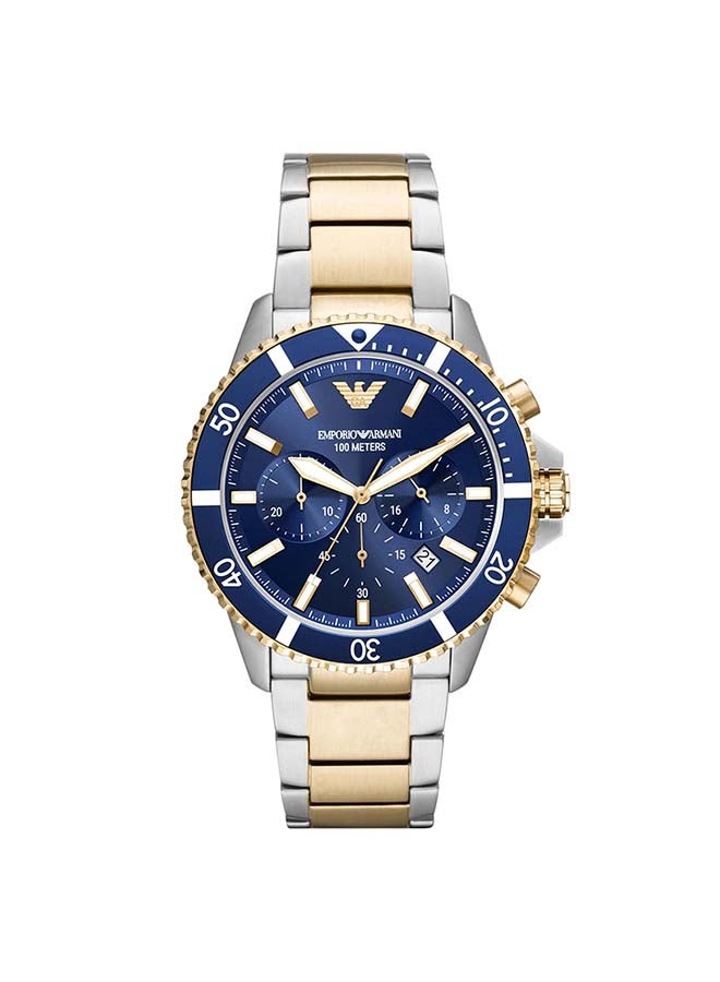 EMPORIO ARMANI - Men's Chronograph Round Quartz Wrist Watch AR11362 - Image 1
