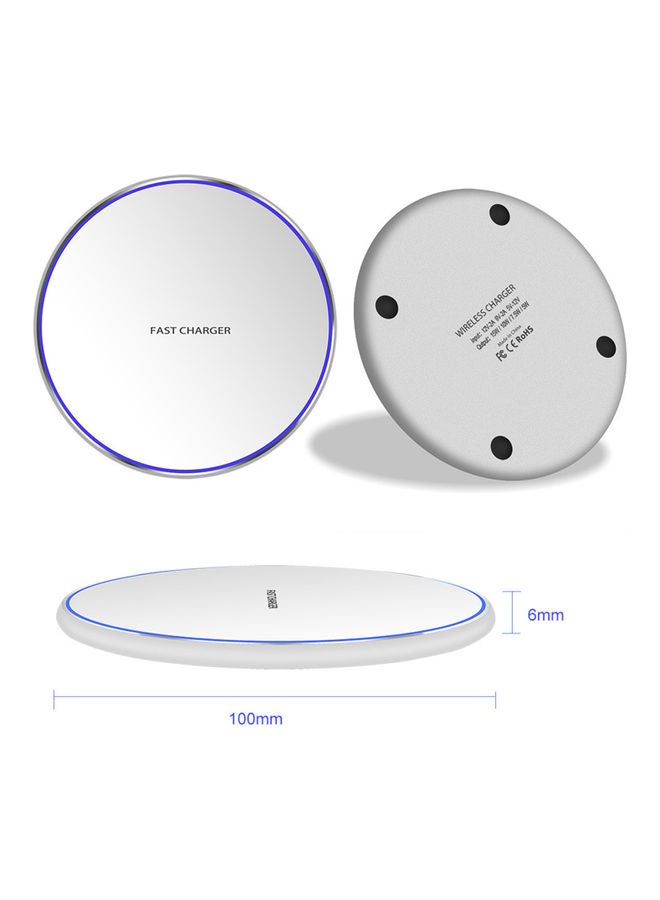 10W Intelligent QI Wireless Charger Black - Image 4