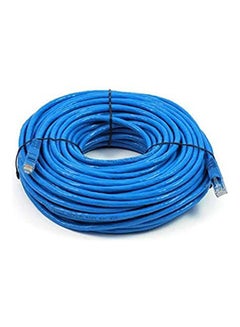 Generic Rj45 Cat5E Ethernet Network Lan Internet Router Cable Patch Pc Blue  - Image 1