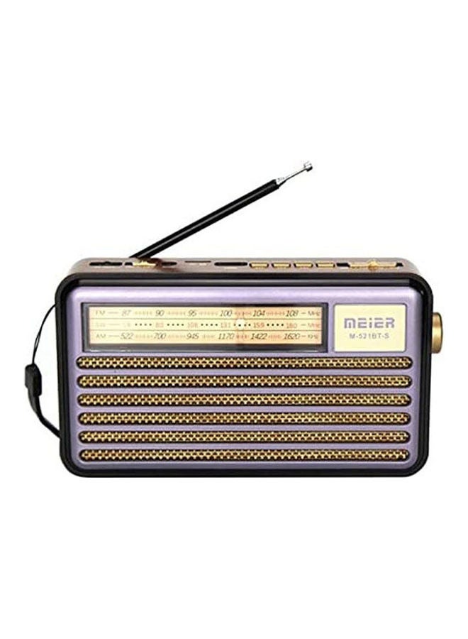 Meier Solar Rechargeable Radio M-521BT-S Multicolour - Image 2