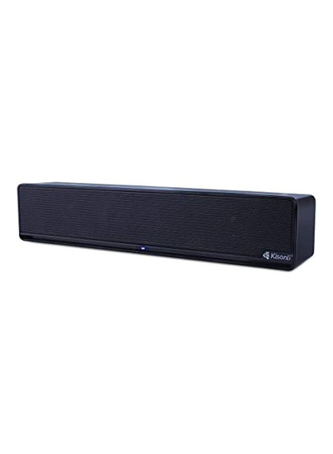 كيسونلي - مكبرات صوت تعمل بمنفذ USB i-510-Black أسود - Image 1