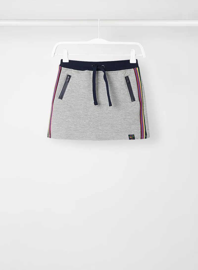 Boboli Kids Side Striped Skirt