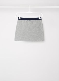 Boboli Kids Side Striped Skirt Grey  - Image 2