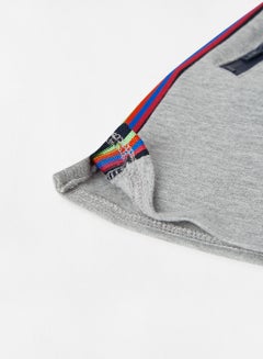 Boboli Kids Side Striped Skirt Grey  - Image 4