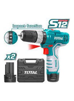 TOTAL Drill 2 Battery Multicolour 