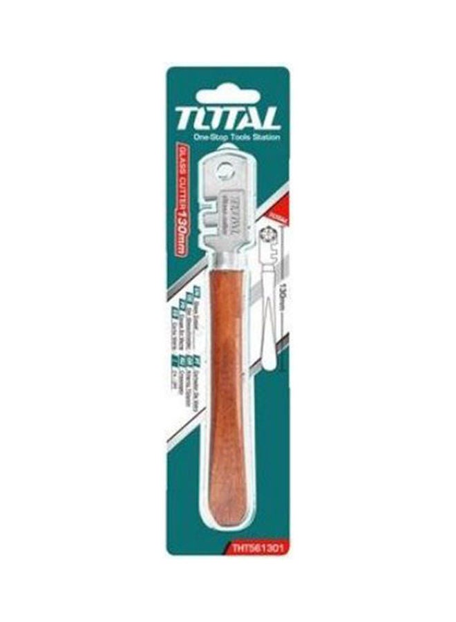 TOTAL High Chopping Glass  6 Stove Multicolour