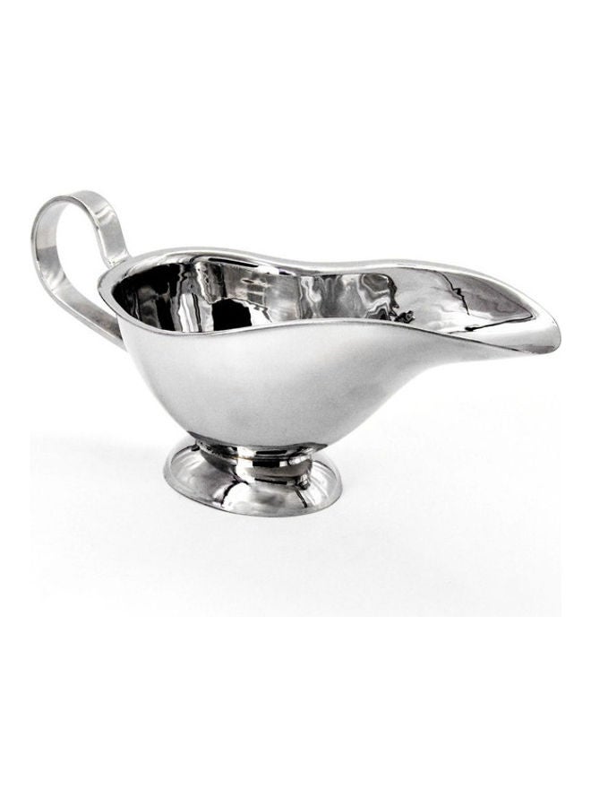 Venus Large Sauce Boat With Handle Silver 22.5x11x9.5cm 