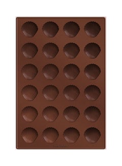 تسكوما صينية من السيليكون لجهاز الصدف ديليسيا بني 33x22x2سم  - Image 1