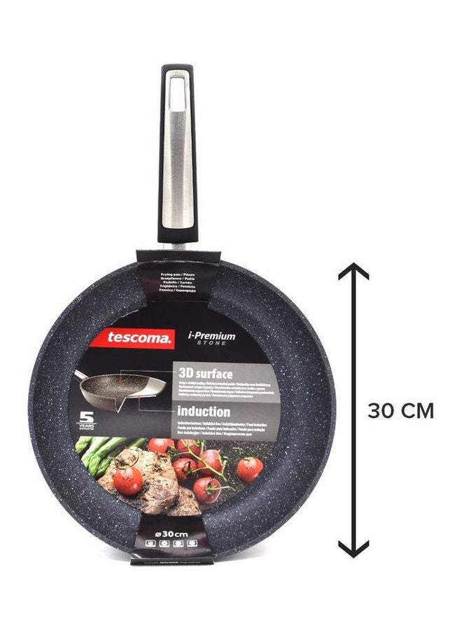 tescoma Premium Stone Frying Pan Black 30cm - Image 1