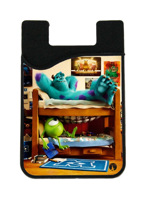 Animation Mike Wazowski And James P. Sullivan From Monster Inc By Disney Printed Card Holder Multicolour