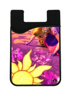 Animation Rapunzel From Tangled Movie By Disney Printed Wallet Card Holder Multicolour