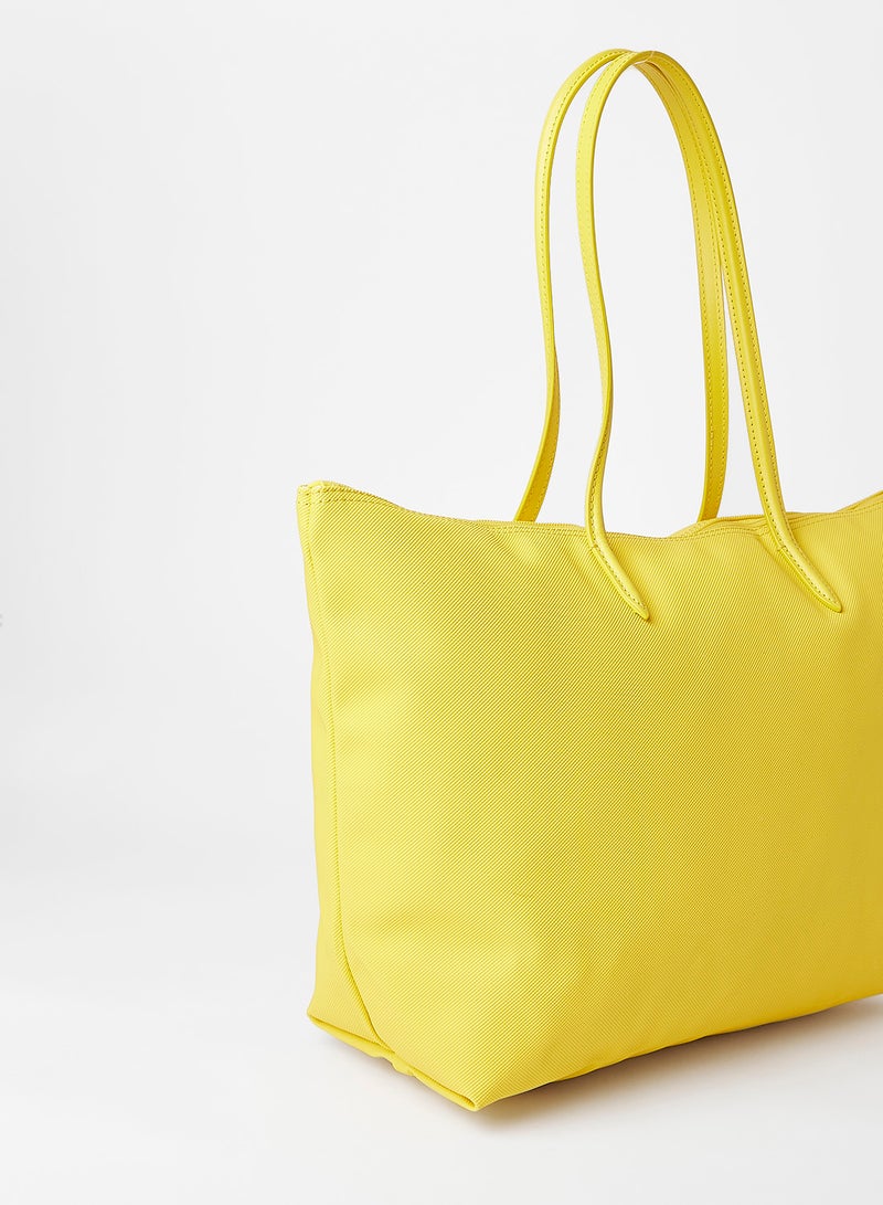 LACOSTE - Tote Bag Yellow - Image 1