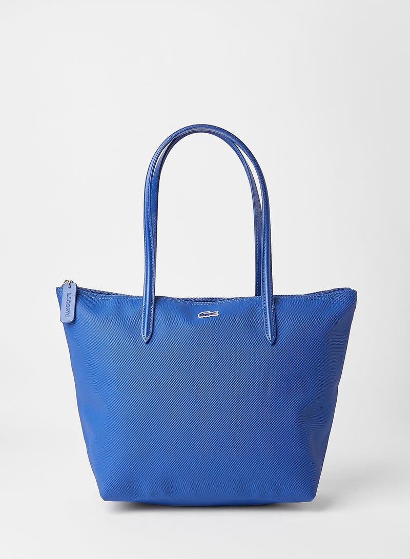 LACOSTE - Small Tote Bag Blue - Image 1