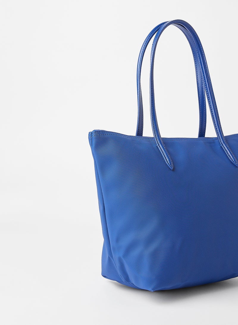 LACOSTE - Small Tote Bag Blue - Image 1