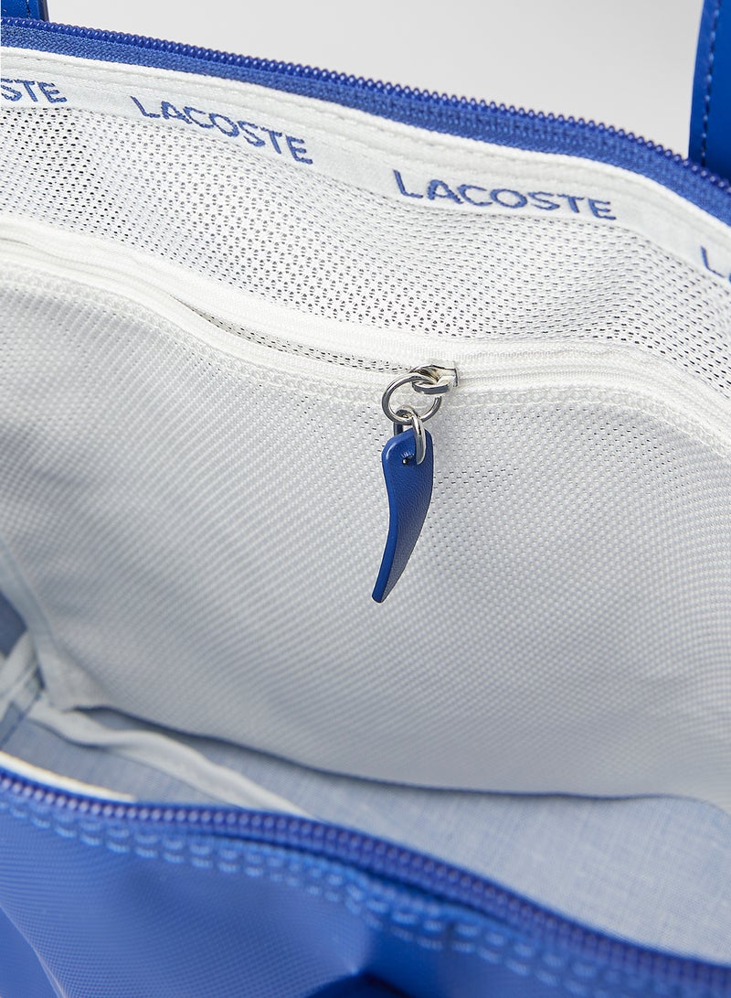 LACOSTE - Small Tote Bag Blue - Image 1