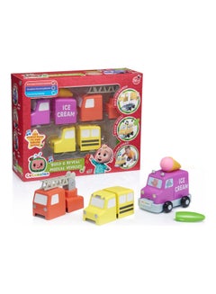 WOW! STUFF Build and Reveal Musical Vehicles 27 x 33.5 x 11cm  - Image 1