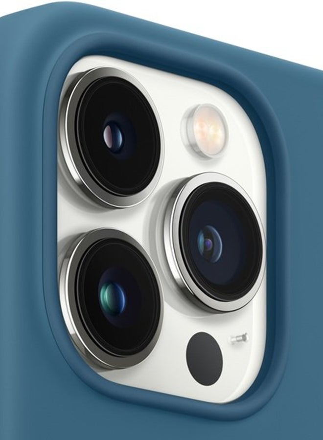 ابل  غطاء حماية واقٍ لهاتف أبل آيفون 13 برو ماكس أزرق - Image 3