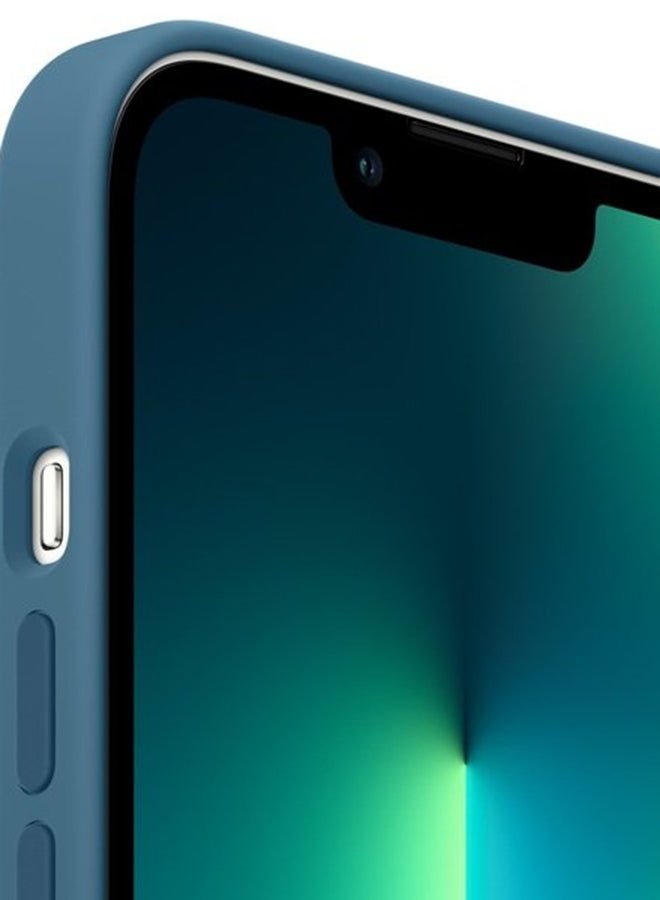 ابل  غطاء حماية واقٍ لهاتف أبل آيفون 13 برو ماكس أزرق - Image 4