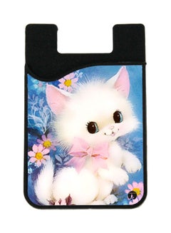 Lovely Cat Printed Wallet Card Holder Multicolour